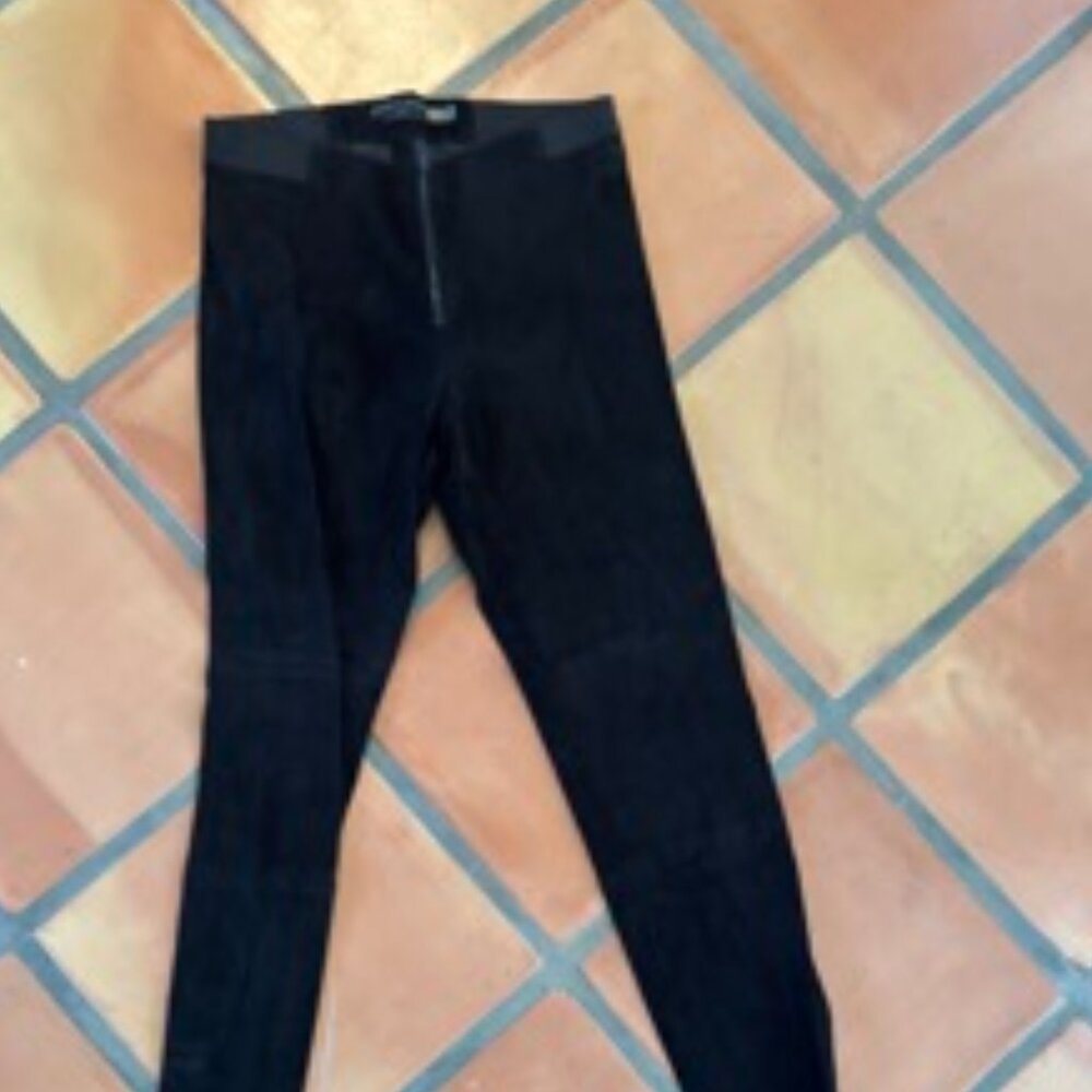 rag + bone, lamb leather leggings, size 8